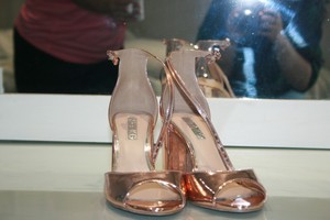 miss kg rose gold heels