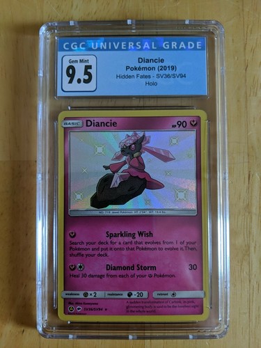 Diancie graded CGC 9.5 for sale on eBay