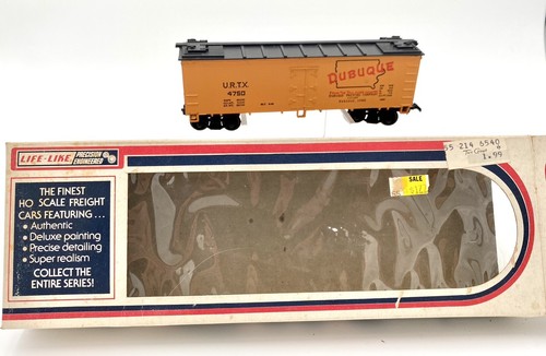 Coche de caja refrigerado Life Like HO #08130 Dubuque 40', U.R.T.X. #4750 | Condition: Used