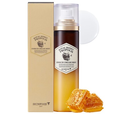 SKINFOOD Royal Honey Propolis Enrich Cream Mist 120ml Korea Beauty