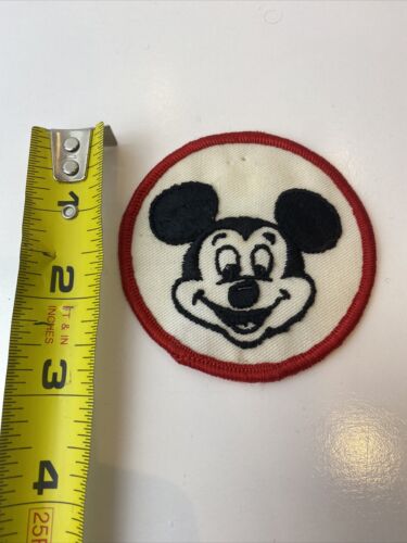 Vintage Mickey Mouse Disney Disneyland Patch! - Afbeelding 1 van 3