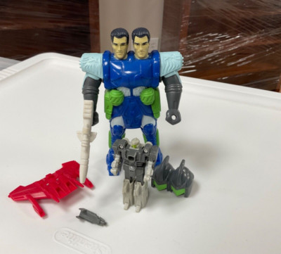 G1 Transformers Pretenders Doubleheader 100% Complete Vintage