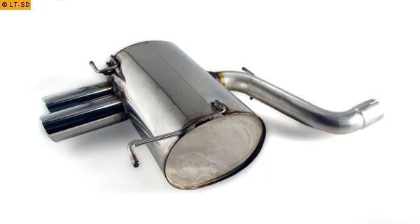 Impianto Completo Bastuck Da Gatto. BMW 3er E92 Coupe E93 Cabriolet 330d 2x76mm - Immagine 2 di 4