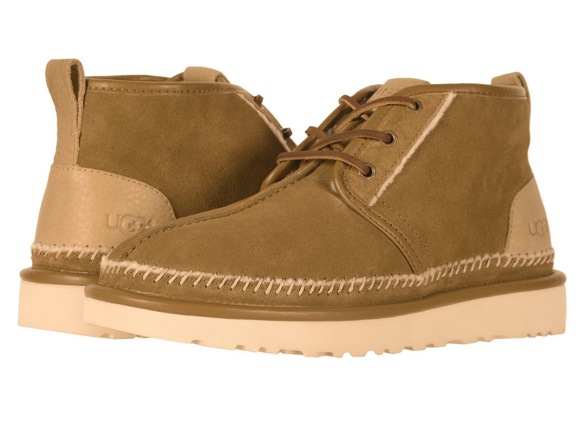 UGG Neumel Stitch‎ Mens Size 5 Boots Casual Fashion Shoes Suede Chestnut 1094398 UGG Men main image 3