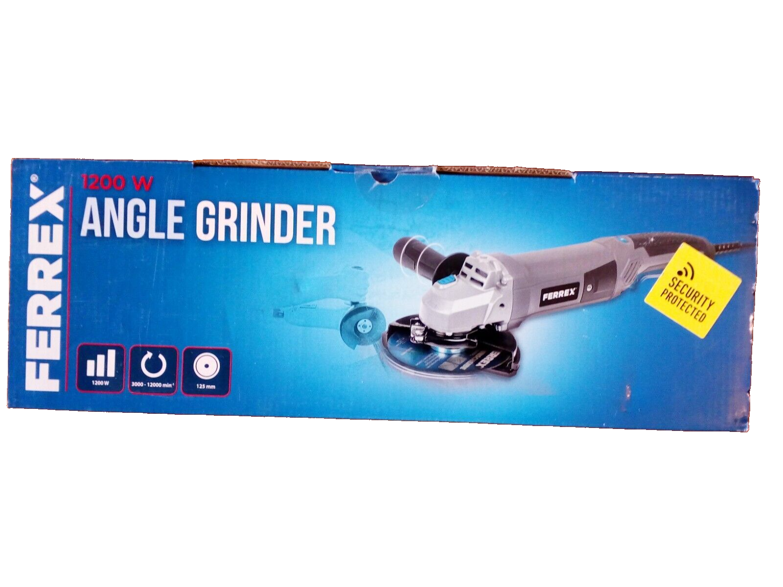 Ferrex power tools joblot SAW, ANGLE GRINDER, IMPACT DRILL box drill