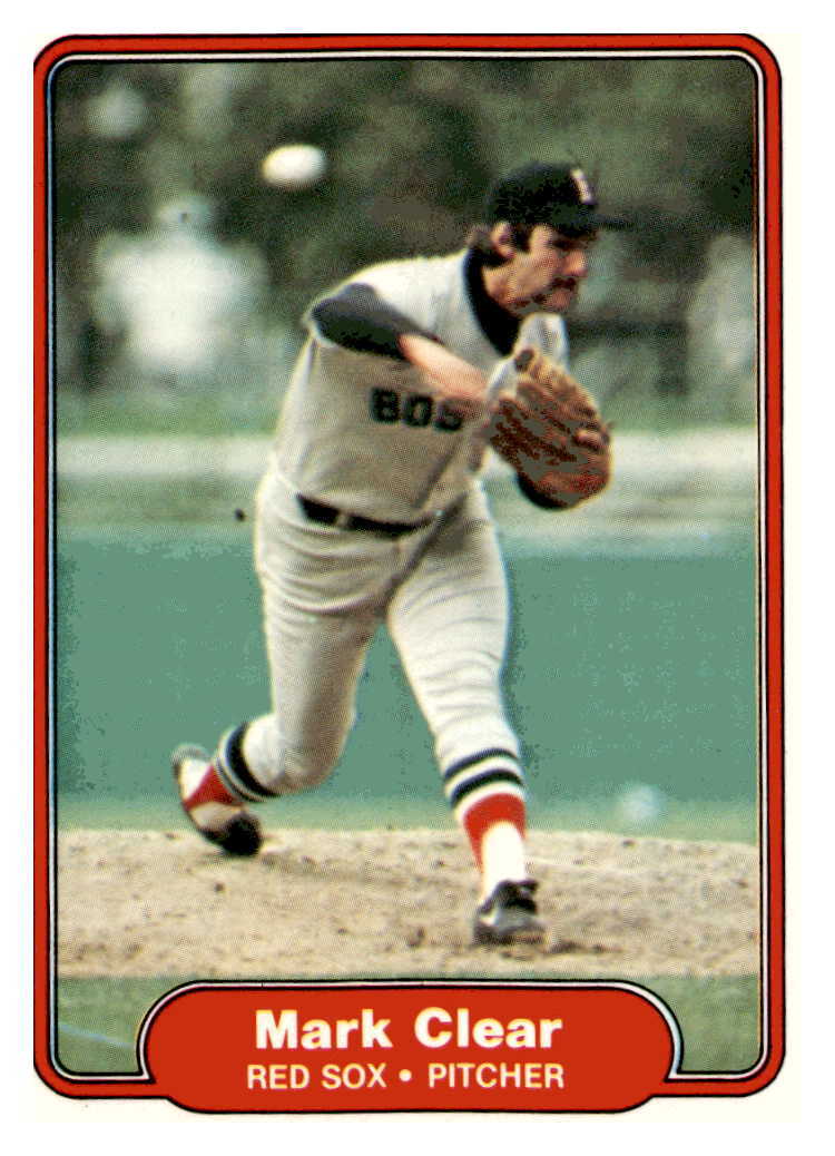 1982 Fleer  Mark Clear  290
