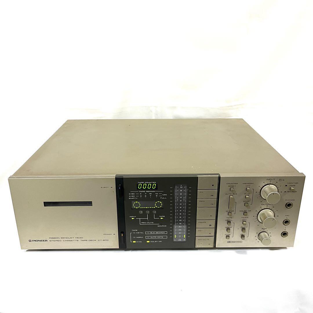 パイオニア カセットデッキ CT-970 Pioneer CT-970の仕様 パイオニア