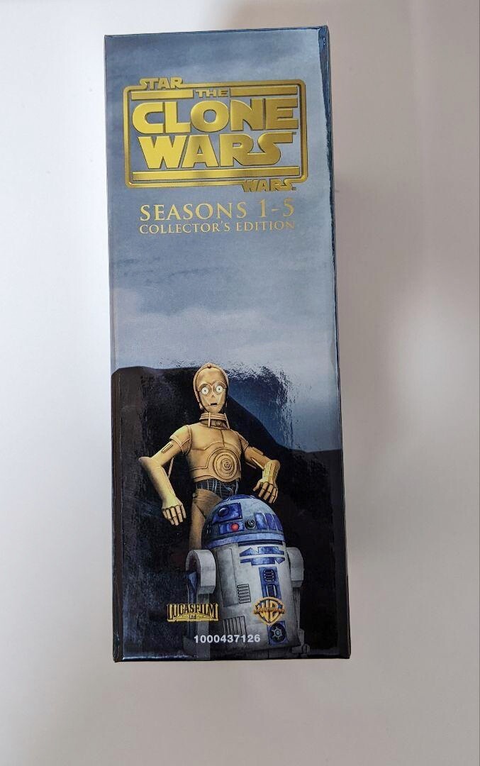 Star Wars The Clone Wars Seasons 1-5 Collector's Edition Blu-ray