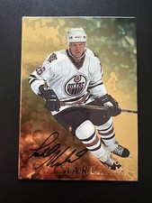 1998-99 ITG Be A Player Gold Auto Todd Marchant #55 Auto