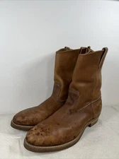 Vintage Red Wing Shoes Leather Work Pull On Boots Made in USA Men's 16 B 488 11”