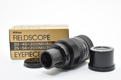 [Almost Unused w/Box] Nikon FieldScope Zoom Eyepiece 60 20-45x 78 25-56x JAPAN
