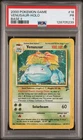 2000 POKEMON BASE SET 2 #18 VENUSAUR-HOLO PSA 1
