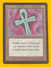MTG ANKH OF MISHRA Beta (OldManMTG 013-432)