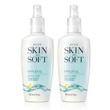 AVON Skin So Soft Original Bath Oil Spray 5 oz Women 2-Pack Pump NEW