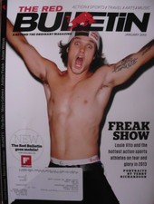 THE RED BULLETIN MAGAZINE JANUARY 2013 LOUIE VITO, FREAK SHOW, 3BALLMTY