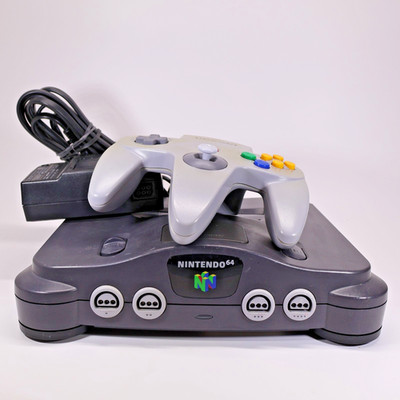 Nintendo 64 N64 Console System W/ Controller & Power