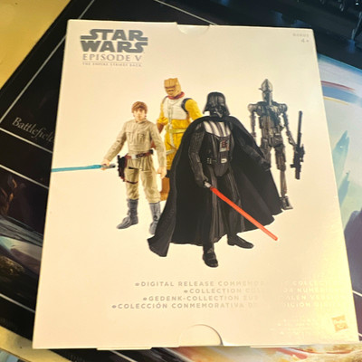 Hasbro Star Wars Episode II,III,V Figuren-Set Digital Release Collection