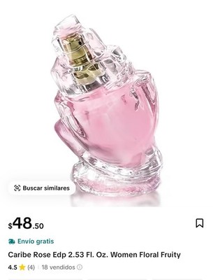 Zermat Caribe Rose Eau de Parfum, 2.53 Fl. Oz. Women's Perfume