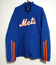 Giacca New York Mets Nike uomo XXL full zip blu e arancione ricamata NUOVA LEGGI
