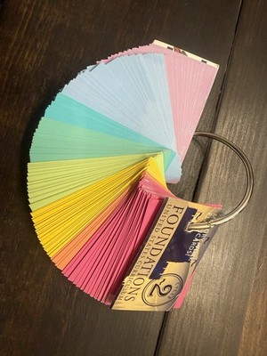 Classical Conversations Foundations Curriculum Flash Cards