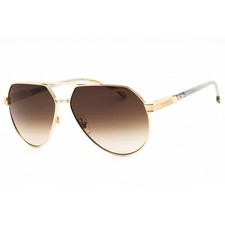 Carrera Men's Sunglasses Gold Metal Aviator Shape Full Rim Frame 1067/S 02F7 HA