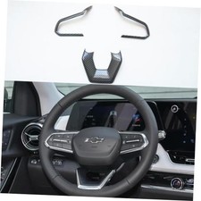 Steering Wheel Cover for Chevy Equinox EV Suburban Tahoe Carbon Fiber Print