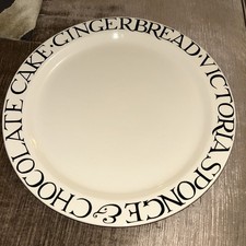 Emma Bridgewater Cakeplate Toast &Marmalade  Victoria sponge choc Bridge Stamp 