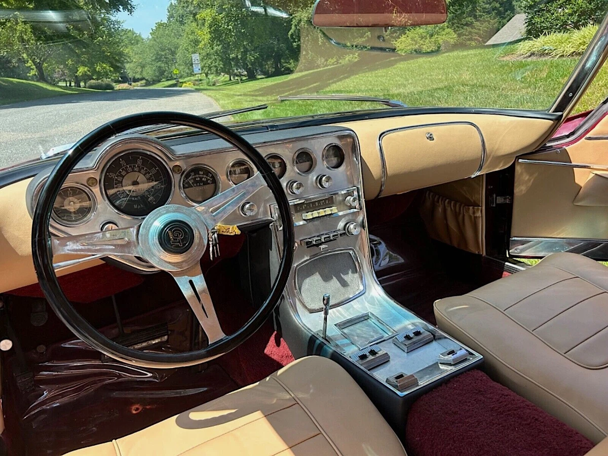 1962 Ghia 4.6 L Coupe - dashboard, steering wheel - drivers view
