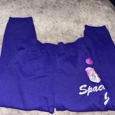 Vintage Space Jam Girls Size 8 Sweat Pants