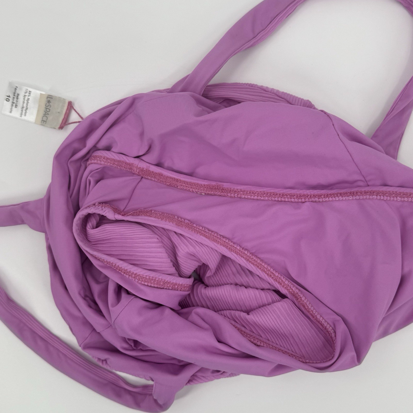 L*Space Structured Ribbed One Piece Swimsuit Size… - image 6