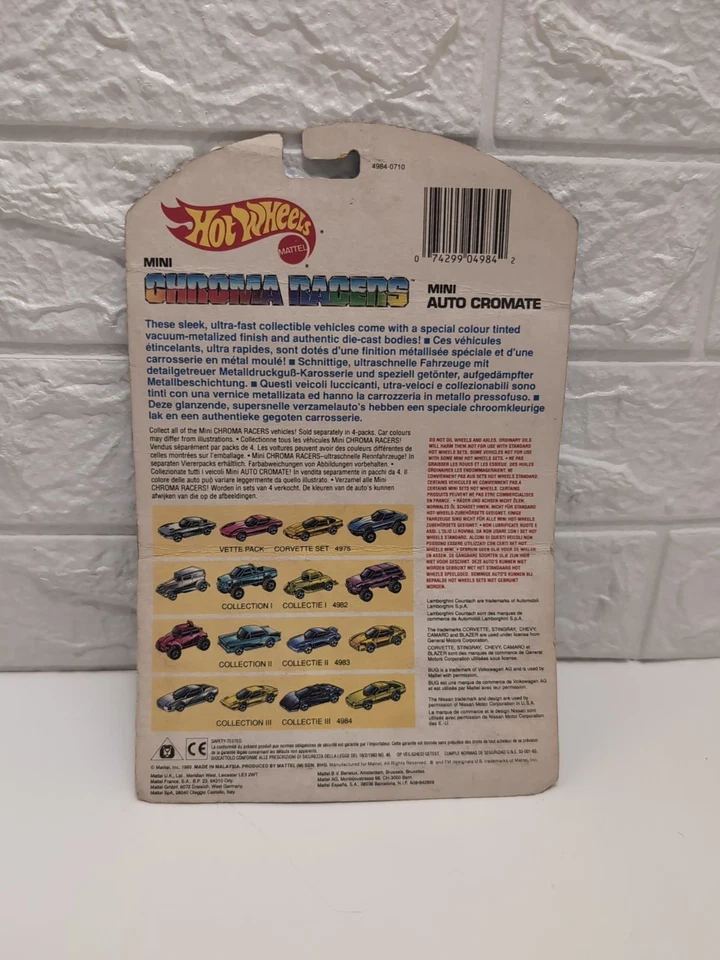 Hot Wheels Mini Auto Cromate 4984 MOC - Immagine 2 di 4