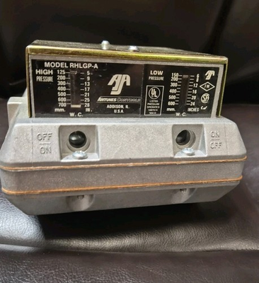 #ad RHLGP A Hi 5quot; 28quot; Lo 6quot; 24quot; W.C. Auto Reset Gas Pressure Switch $81.98