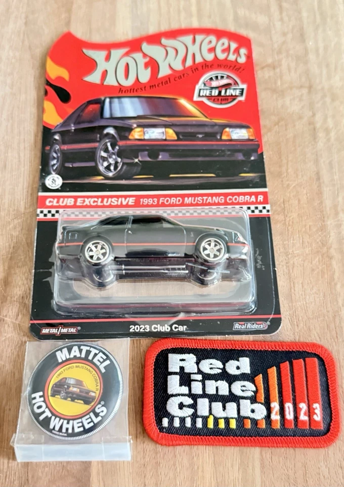 Hot Wheels RLC Foxbody Mustang Bundle Red Pink Black Spectraflame Shadowchrome - Image 3 of 4