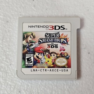 Super Smash Bros for Nintendo 3DS - Loose Cartridge Only - Tested & Working