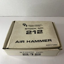 Pre-owned Central Pneumatic 150mm Air Hammer with Chisel Set 850 212 nice 