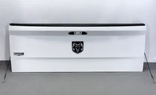 ✅ 2009-24 RAM Laramie 1500-3500 OEM REAR TAILGATE White PW7 SHELL BED LID DOOR