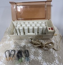 Vintage Clairol Kindness Deluxe 3-Way Hairsetter K-400S Tested Works Hot Rollers