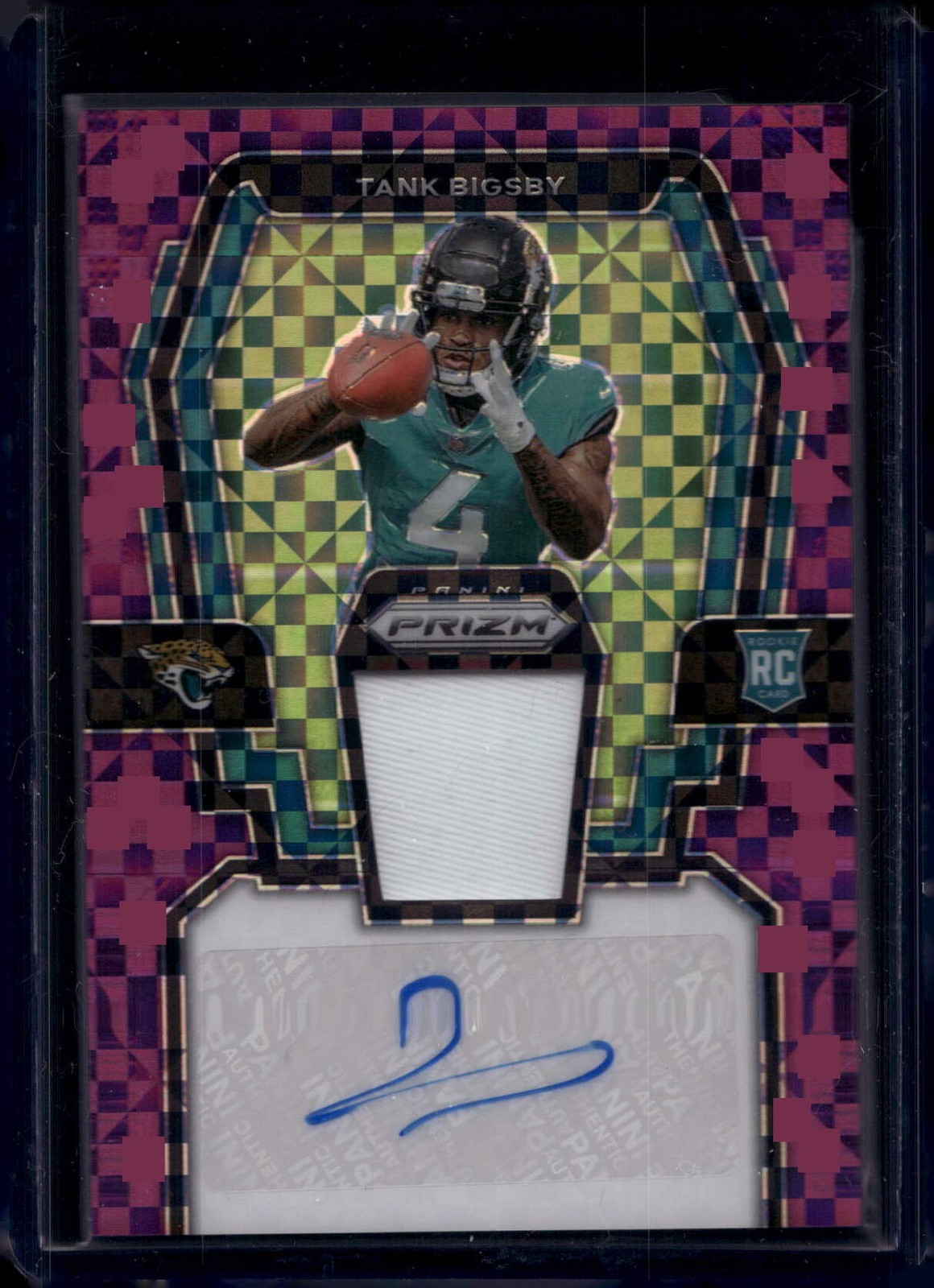 2023 Prizm Tank Bigsby Rookie Patch Autographs Prizm Purple Power #/49