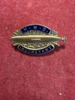 WW1 Royal Navy Badge HMS Inconstant Sweetheart military war home front service