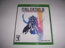 Replacement Original Box Case Xbox One XB1 Final Fantasy XII The Zodiac Age