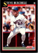 1991 Score - Steve Buechele #257