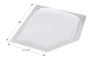 Skylight Dome NSL2414W, White