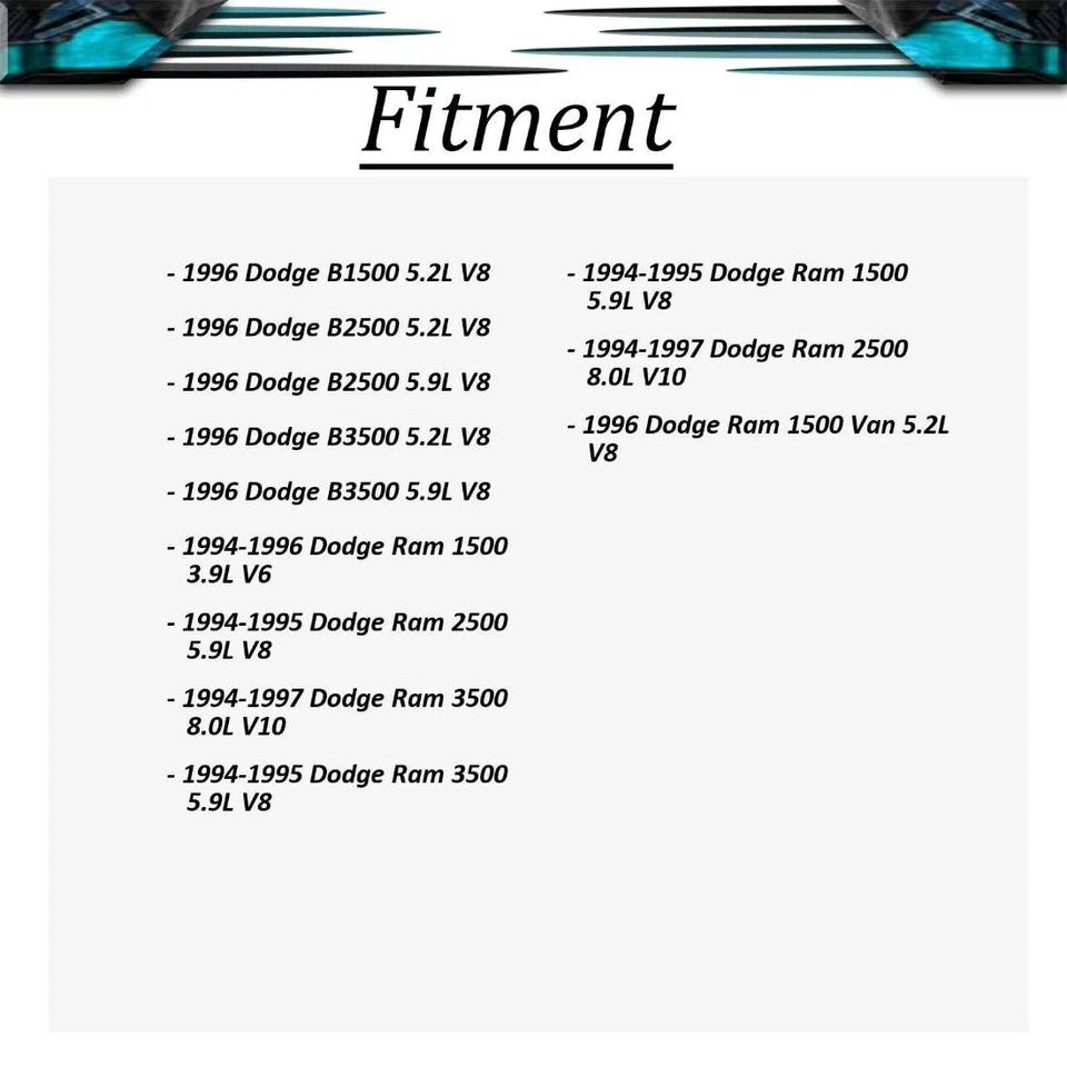 1x gpd. Conjunto de manguera de aire acondicionado para Dodge B1500 1996 Foto 2 de 3