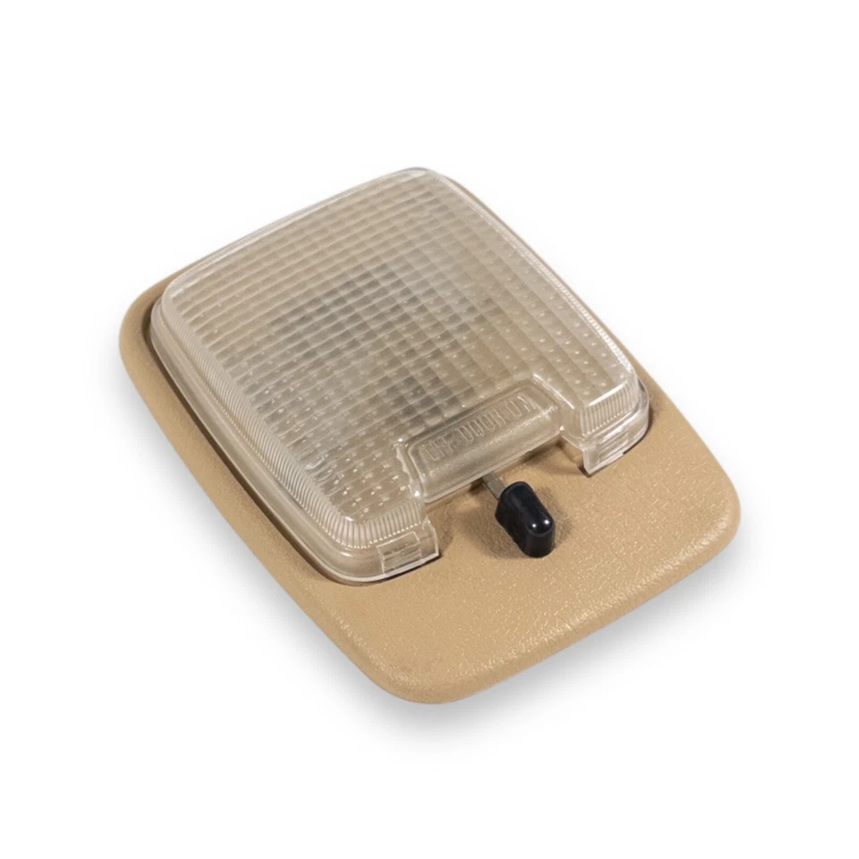 1997-2003 Ford Escort Tan Brown Rear Overhead Center Dome Roof Light - Image 3 of 4