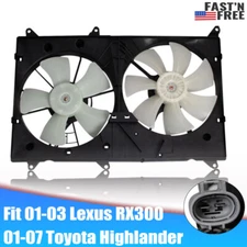 Radiator Cooling Fan For 2001-2007 Toyota Highlander 2001-2003 Lexus RX300 21172