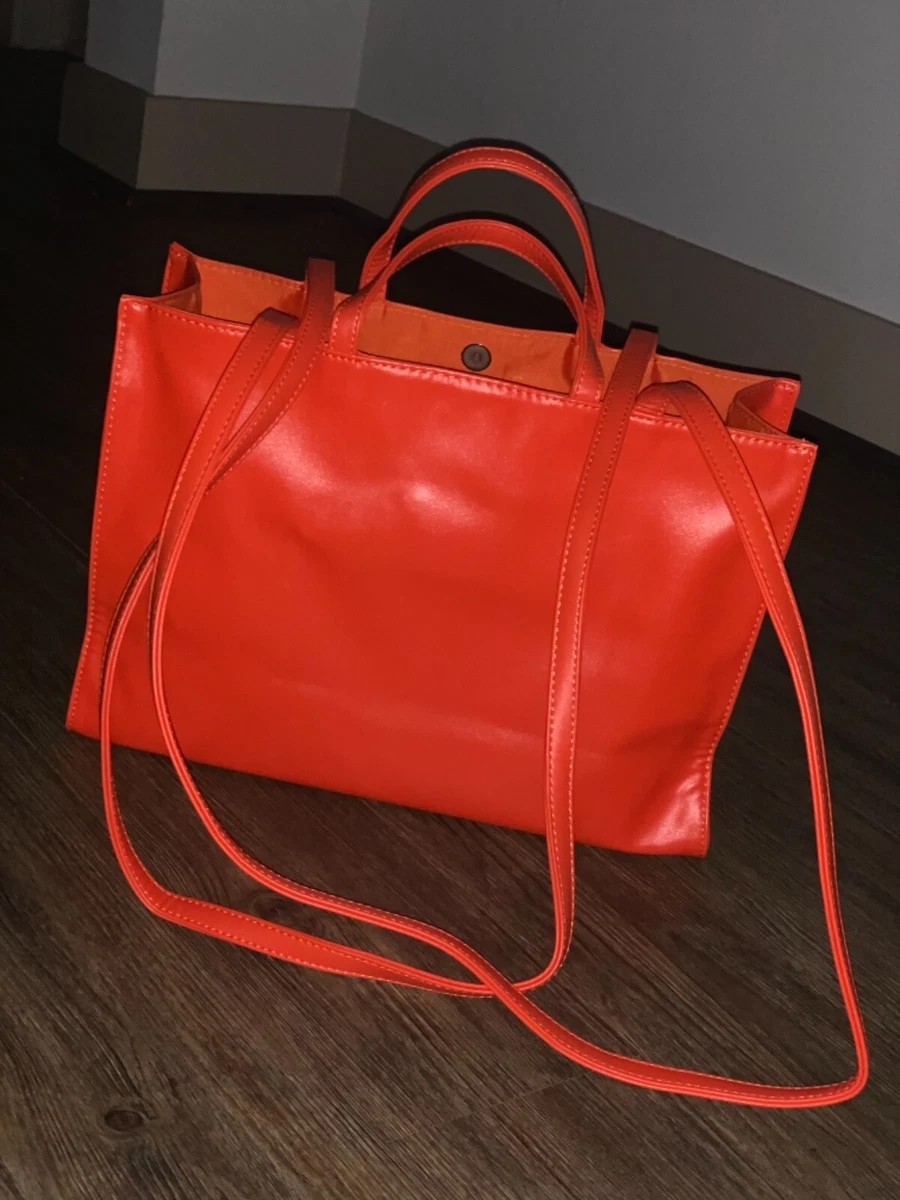 Telfar Shopping Bag Tote Size Medium Orange