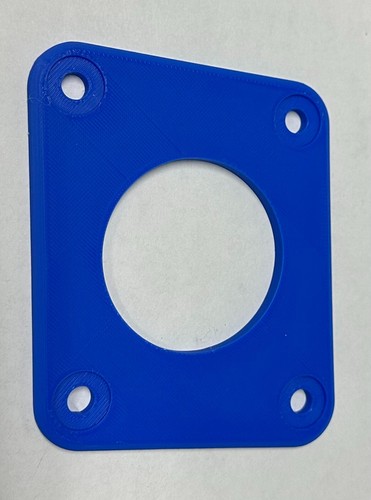 EZGO TXT 36 Volt Charger Port Cover Plate Adapter for Lithium Battery 120V Plug - Picture 6 of 10