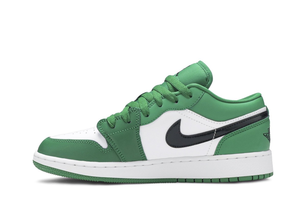 Nike Air Jordan 1 Low GS Pine Green 553560-301 | eBay