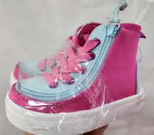 Billy Footwear Girls Haring Colorblock High Top Sneakers, Pink/Blue, Size 5