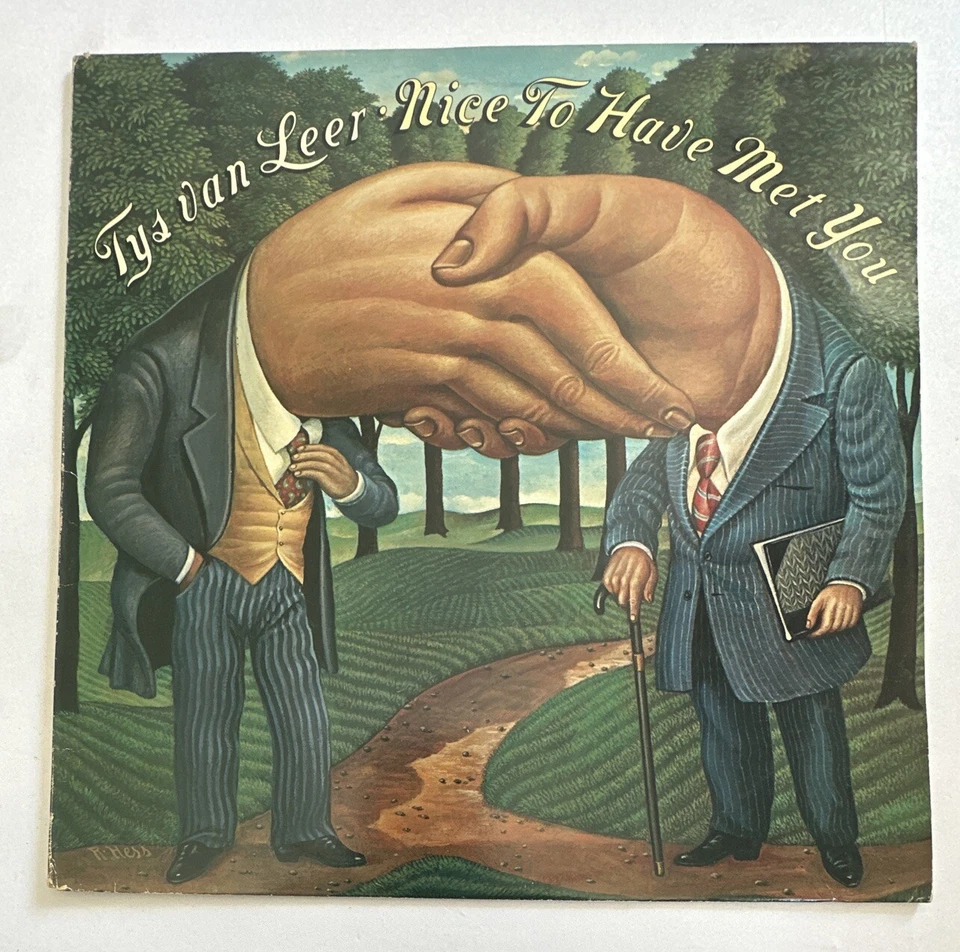 Tys van Leer ‎– Nice To Have Met You - 1978 Promo Vinyl LP Record A1/B1 Ex / Vg+ - Image 2 of 4
